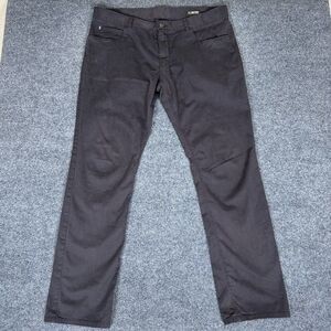 Linksoul Pants Mens 38 (40x33) Brown Golf‎ Performance Stretch Mid Rise Adult